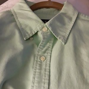 Ralph Lauren long sleeve polo shirt light green